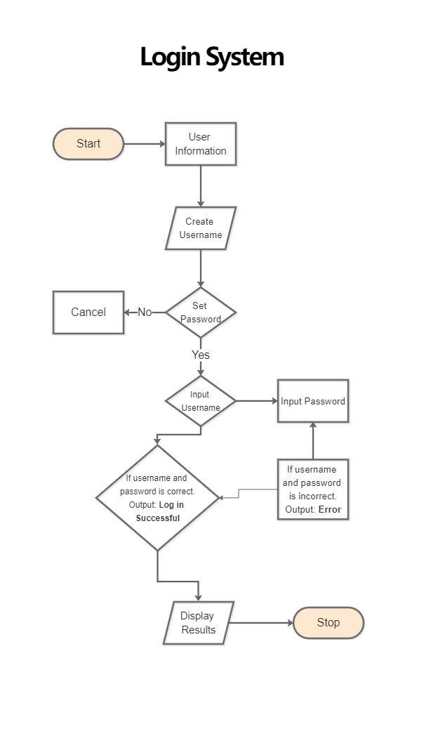 Flow chart example